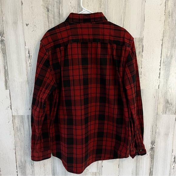 Carhartt Men’s Size Medium Style Hubbard Long Sleeve Plaid Shirt - Picture 6 of 6
